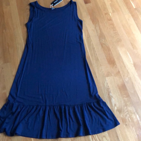 Yala Dresses & Skirts - Navy Yala bamboo viscose midi/maxi dress